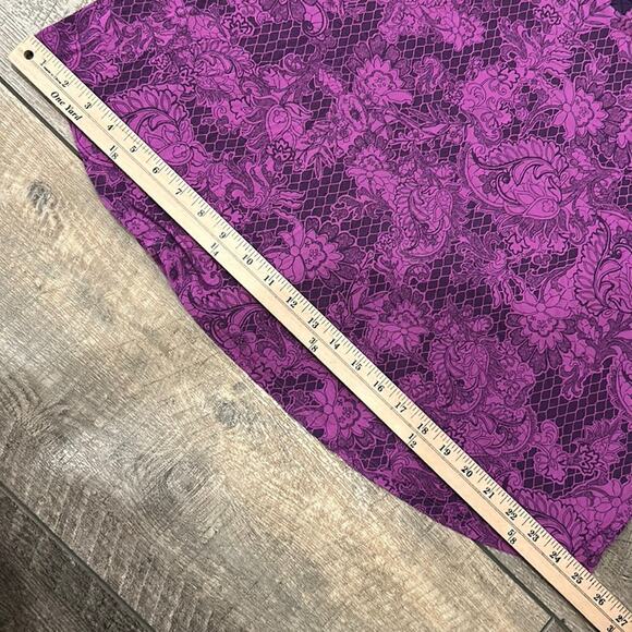 Soma Women's Lightweight Pajama Top Purple Size L - Picture 3 of 6